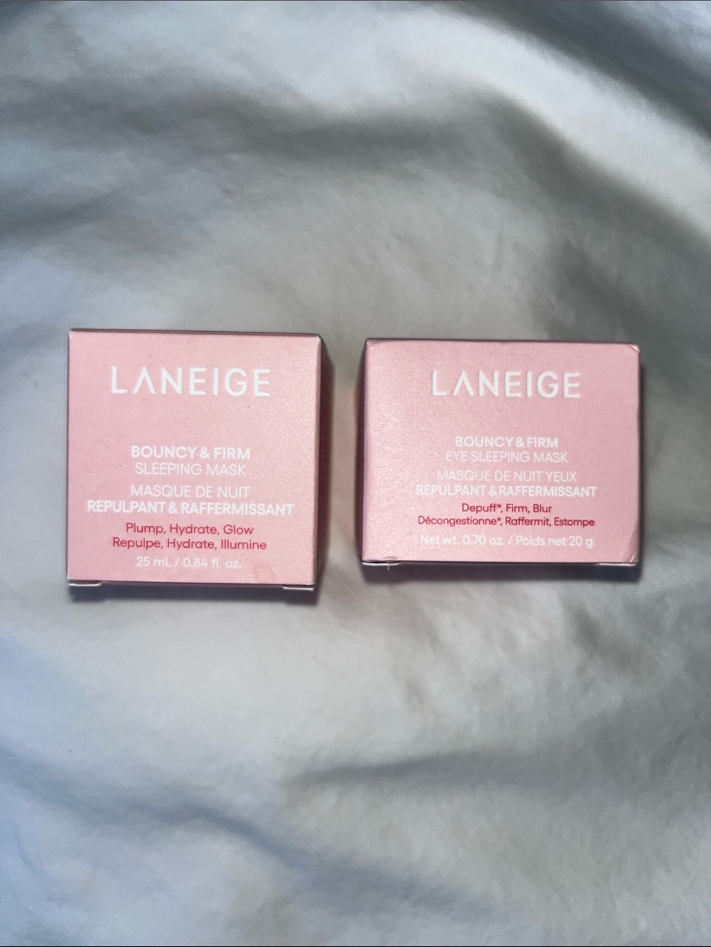 LANEIGE Bouncy & Firm Sleeping Mask Duo never opened